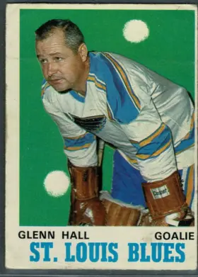 210 Glenn Hall 1970 71 O Pee Chee from Front Pr2
