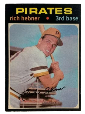 212 Rich Hebner 1971 O Pee from Chee Front