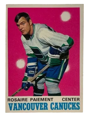 226 Rosaire Paiement 1970 71 O Pee Chee from Front Nm