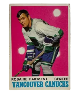 226 Rosaire Paiement 1970 71 O Pee Chee from Front Pr