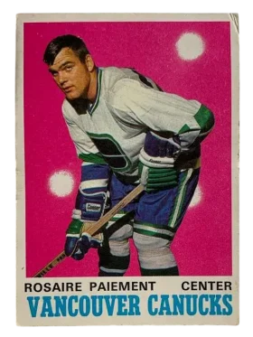 226 Rosaire Paiement 1970 71 O Pee Chee from Front Pr