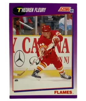 226 Theoren Fleury 1991 92 Score from American Front