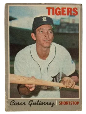 269 Cesar Gutierrez 1970 O Pee from Chee Front