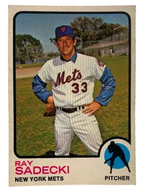 283 Ray Sadecki 1973 O Pee from Chee Front