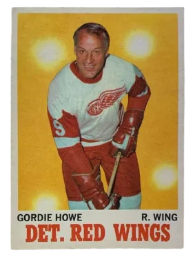 29 Gordie Howe 1970 71 O Pee Chee from Front Ex