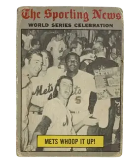 310 1969 World Series Celebration Mets Whoop It Up 1970 O Pee from Chee Front