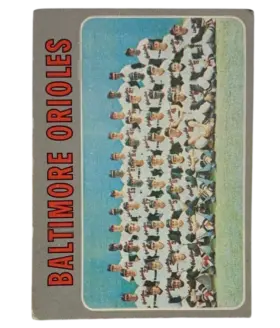 387 Baltimore Orioles 1970 O Pee from Chee Front