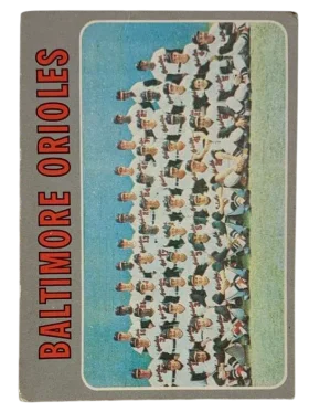 387 Baltimore Orioles 1970 O Pee from Chee Front