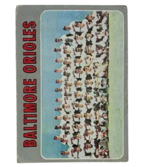 387 Baltimore Orioles 1970 from Topps Front