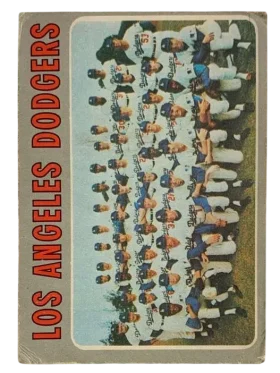 411 Los Angeles Dodgers 1970 O Pee from Chee Front