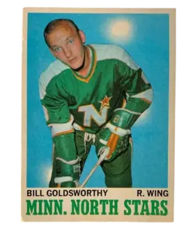 46 Bill Goldsworthy 1970 71 O Pee Chee from Front Ex