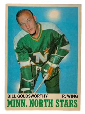 46 Bill Goldsworthy 1970 71 O Pee Chee from Front Ex