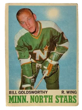 46 Bill Goldsworthy 1970 71 O Pee Chee from Front Pr
