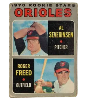 477 Orioles 1970 Rookie Stars Al Severinsen Roger Freed Rs Rc 1970 O Pee Chee from Front Pr