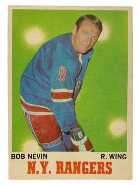 60 Bob Nevin 1970 71 O Pee Chee from Front Nm