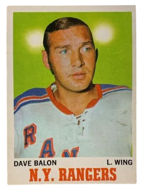 61 Dave Balon 1970 71 O Pee Chee from Front Ex