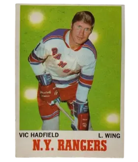 62 Vic Hadfield 1970 71 O Pee Chee from Front Ex