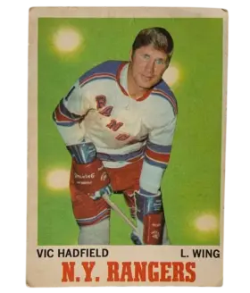 62 Vic Hadfield 1970 71 O Pee Chee from Front Pr