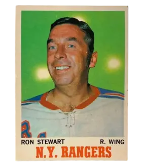 64 Ron Stewart 1970 71 O Pee Chee from Front Ex