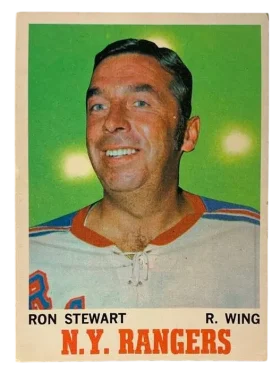 64 Ron Stewart 1970 71 O Pee Chee from Front Ex