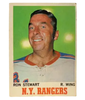 64 Ron Stewart 1970 71 O Pee Chee from Front Pr