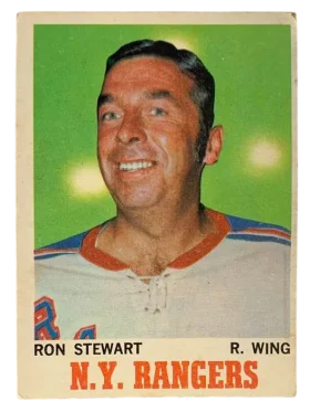 64 Ron Stewart 1970 71 O Pee Chee from Front Pr