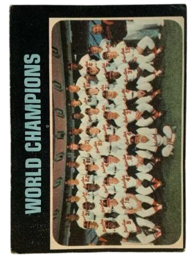1 1970 World Champions Baltimore Orioles 1971 O Pee from Chee Front