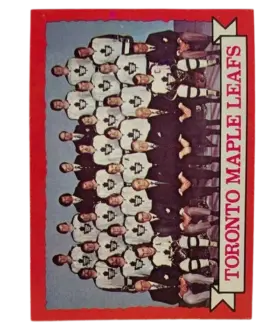 106 Maple Leafs Team 1973 74 O Pee from Chee Front