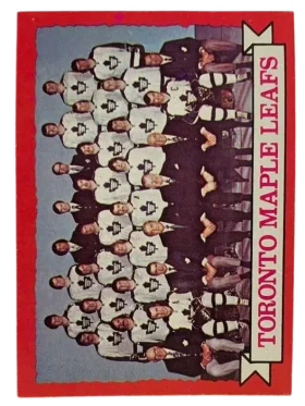 106 Maple Leafs Team 1973 74 O Pee from Chee Front