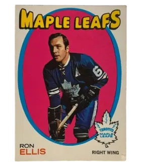 113 Ron Ellis 1971 72 O Pee from Chee Front