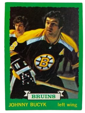 147 Johnny Bucyk 1973 74 O Pee from Chee Front