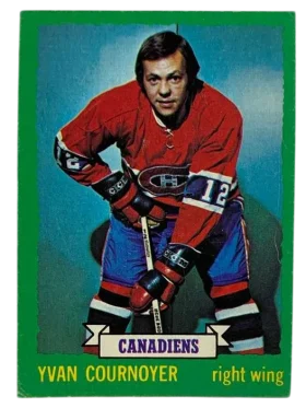 157 Yvan Cournoyer 1973 74 O Pee from Chee Front