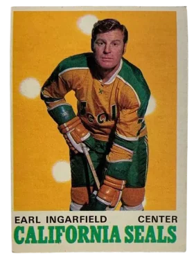 191 Earl Ingarfield 1970 71 O Pee Chee from Front Ex