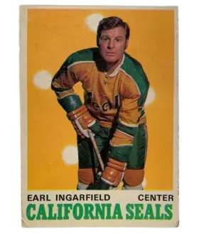 191 Earl Ingarfield 1970 71 O Pee Chee from Front Pr
