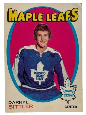 193 Darryl Sittler 1971 72 O Pee Chee from Front Vg