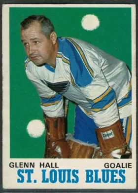 210 Glenn Hall 1970 71 O Pee Chee from Front 1