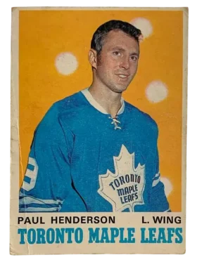 217 Paul Henderson 1970 71 O Pee Chee from Front Pr