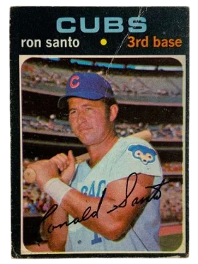 220 Ron Santo 1971 O Pee from Chee Front