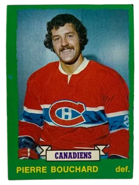 261 Pierre Bouchard 1973 74 O Pee from Chee Front