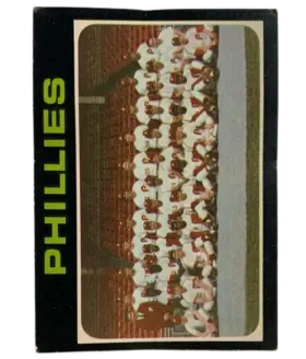 268 Philadelphia Phillies 1971 O Pee from Chee Front