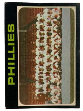 268 Philadelphia Phillies 1971 O Pee from Chee Front