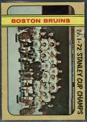 276 1971 72 Stanley Cup Champions 1972 73 O Pee Chee from Front 2