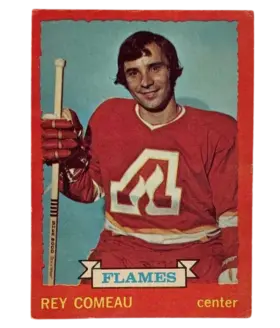 29 Rey Comeau 1973 74 O Pee Chee Light from Backs Front