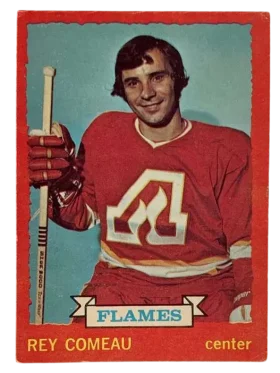 29 Rey Comeau 1973 74 O Pee Chee Light from Backs Front