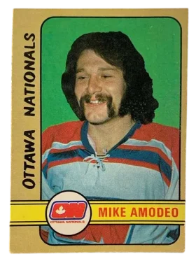291 Mike Amodeo 1972 73 O Pee from Chee Front