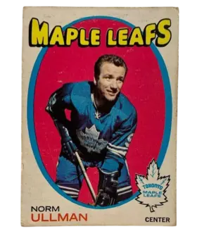 30 Norm Ullman 1971 72 O Pee Chee from Front Pr