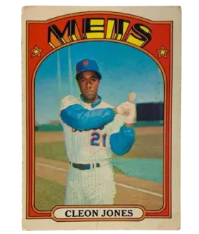 31 Cleon Jones 1972 O Pee from Chee Front