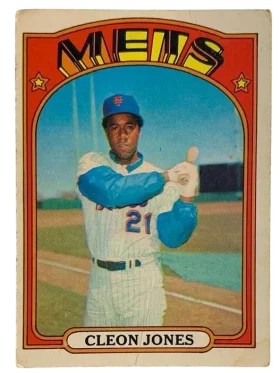 31 Cleon Jones 1972 O Pee from Chee Front