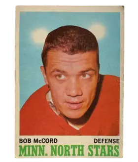41 Bob Mccord 1970 71 O Pee Chee from Front Ex