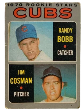 429 Cubs 1970 Rookie Stars Randy Bobb Jim Cosman 1970 O Pee from Chee Front